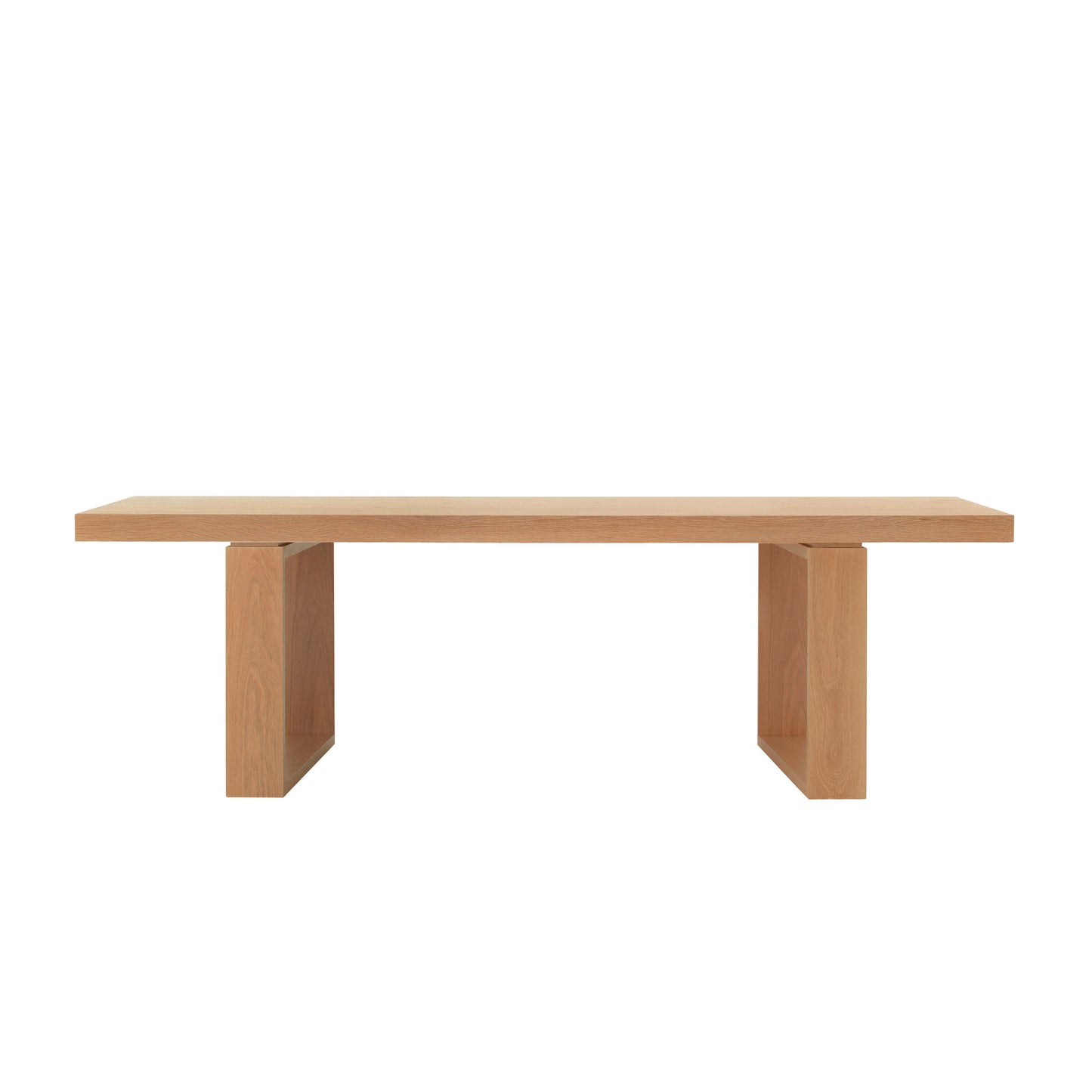 April Dining Table with Sleigh Base